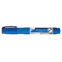 Marcador Quadro Branco Faber Castell Recarregavel Azul