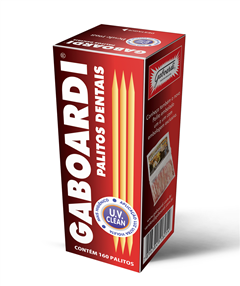 Palito Dental Gaboardi 20x160