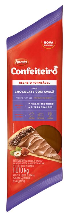 Cobertura Harald Confeiteiro Forneavel Avela 1,01kg