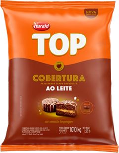 Cobertura Gotas Harald Top Chocolate Ao Leite 1,01kg