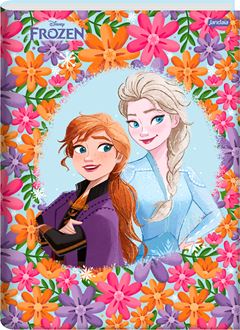 Caderno Jandaia Universitario Frozen Cd Cost 80fls