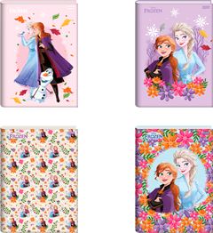 Caderno Jandaia Universitario Frozen Cd Cost 80fls