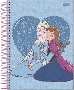 Caderno Jandaia Universitario Frozen Cd 10m 160fls