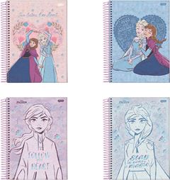 Caderno Jandaia Universitario Frozen Cd 1m 80fls