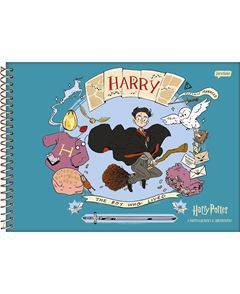 Caderno Jandaia Cartografia Harry Potter Cd Esp 96fls