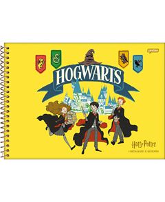 Caderno Jandaia Cartografia Harry Potter Cd Esp 96fls