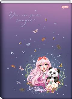 Caderno Jandaia Universitario La Fadinne Cd Cost 80fls