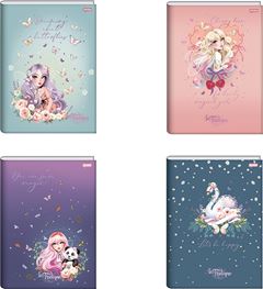 Caderno Jandaia Universitario La Fadinne Cd Cost 80fls