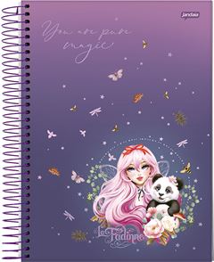 Caderno Jandaia Universitario La Fadinne Cd 10m 160fls