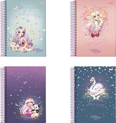 Caderno Jandaia Universitario La Fadinne Cd 10m 160fls