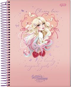 Caderno Jandaia Universitario La Fadinne Cd 1m 80fls
