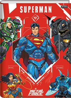 Caderno Jandaia Universitario Liga Da Justica Cd Cost 80fls