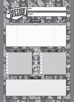 Caderno Jandaia Universitario Liga Da Justica Cd 10m 160fls