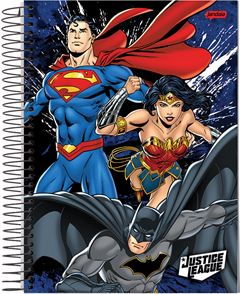 Caderno Jandaia Universitario Liga Da Justica Cd 1m 80fls