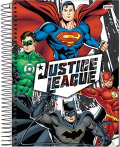 Caderno Jandaia Universitario Liga Da Justica Cd 1m 80fls