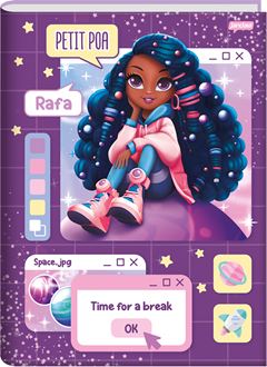 Caderno Jandaia Petit Poa 1/4 Cd Cost 80fls