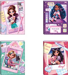 Caderno Jandaia Petit Poa 1/4 Cd Cost 80fls