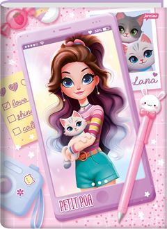 Caderno Jandaia Universitario Petit Poa Cd Cost 80fls