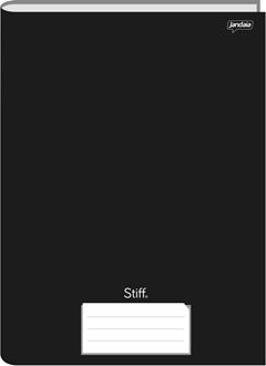 Caderno Jandaia Universitario Stiff Cd Cost 80fls Preto