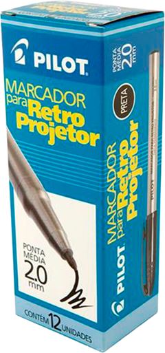 Marcador Retro Projetor Pilot 2.0 Preto