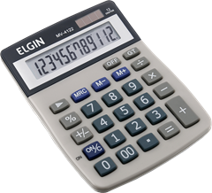 Calculadora Elgin Solar Mesa 12 Digitos Mv4122