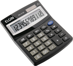 Calculadora Elgin Solar Mesa 12 Digitos Mv4124