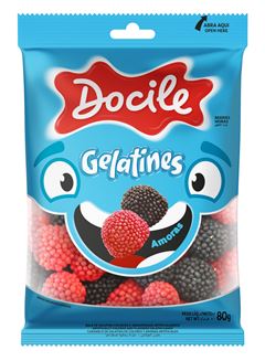 Goma Gelatines Docile Amora 80g