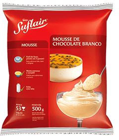 Mousse Nestle Suflair Chocolate Branco 500g