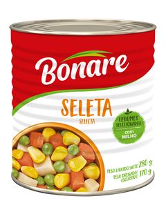 Seleta Legumes Com Milho Bonare Lata 170g
