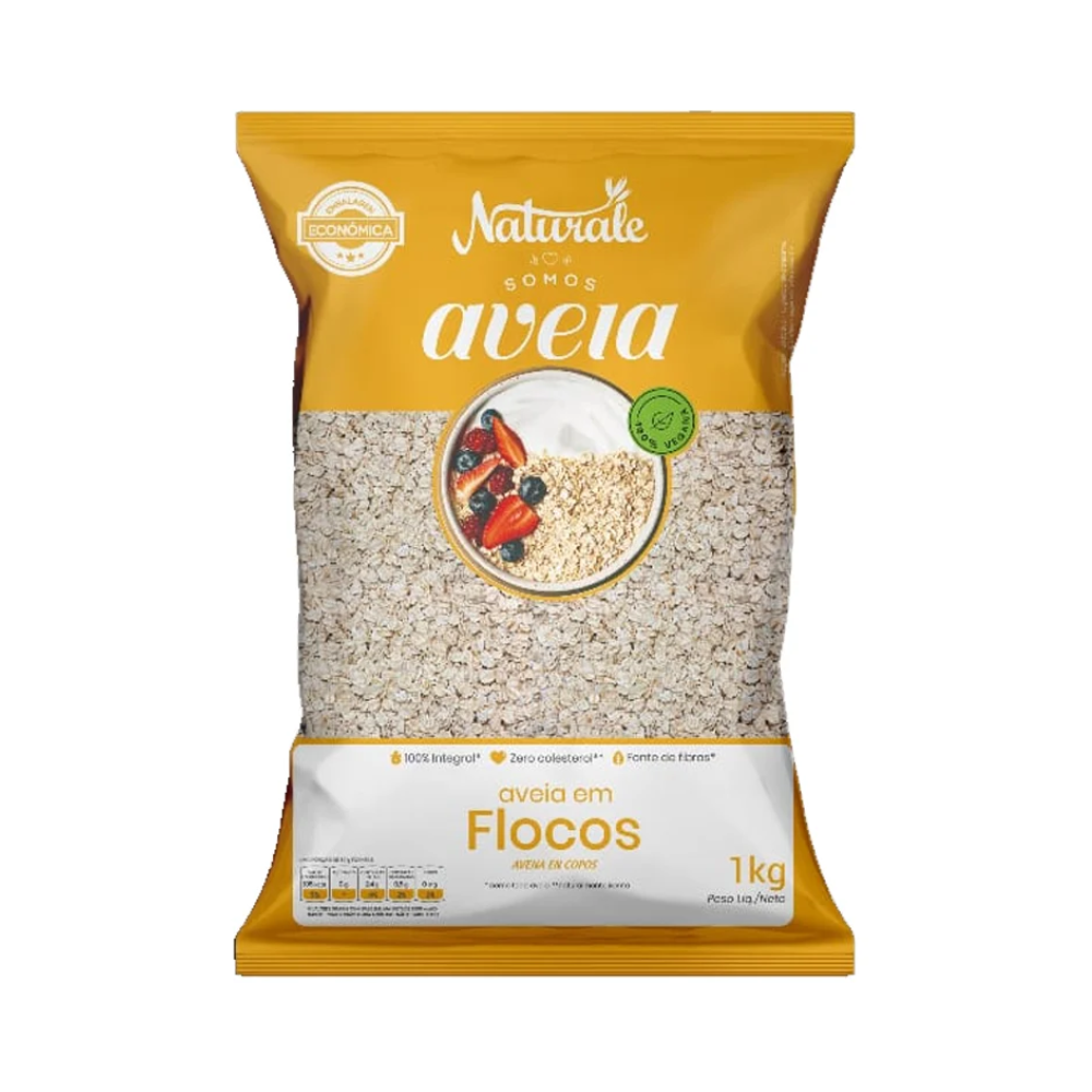 Aveia Naturale Flocos 1kg