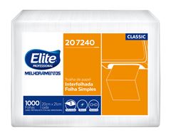 Papel Toalha Elite Interfolhada 20x21cm 1000fls