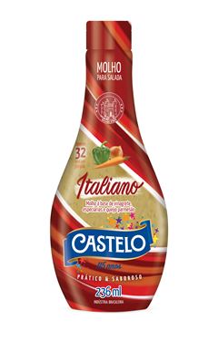 Molho Para Salada Castelo Italiano 236ml