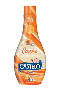 Molho Para Salada Castelo Caseiro 236ml