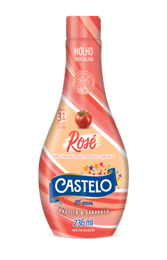 Molho Para Salada Castelo Rose 236ml