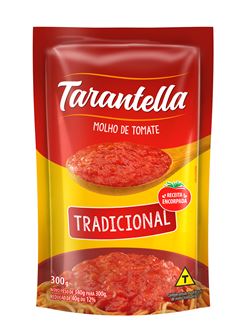 Molho De Tomate Tarantela Tradicional Sachet 300g
