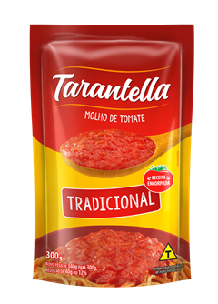 Molho De Tomate Tarantela Tradicional Sachet 300g
