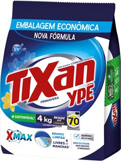 Sabao Em Po Tixan Ype Primavera Sachet 4kg