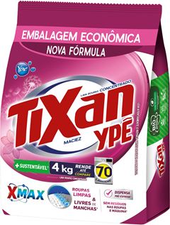 Sabao Em Po Tixan Ype Maciez Sachet 4kg