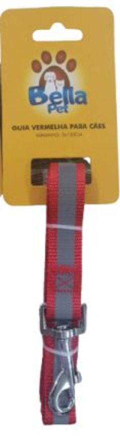 Guia Para Cao Bella Vermelha