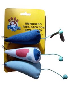 Brinquedo Com Erva De Gato Bella