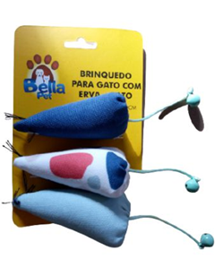 Brinquedo Com Erva De Gato Bella