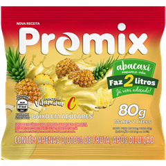 Refresco Promix Abacaxi 80g Faz 2l