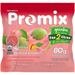 Refresco Promix Goiaba 80g Faz 2l