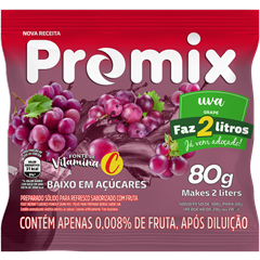 Refresco Promix Uva 80g Faz 2l