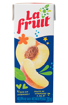 Suco La Fruit Pessego 200ml