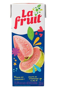 Suco La Fruit Goiaba 200ml