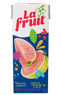 Suco La Fruit Goiaba 200ml