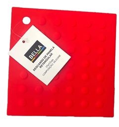 Descanso De Panela Bella Silicone Retangular