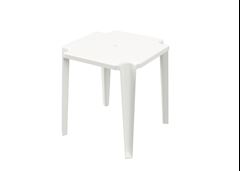 Mesa Plastica Tramontina Noronha Quadrada Branca