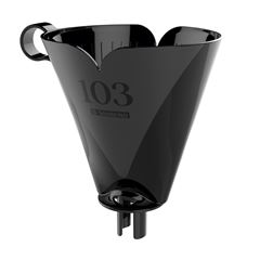 Porta Filtro Plastico Sanremo Preto 103